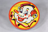 Clown Noisemaker Tin-Lithograph Toy by Kirchhof of Newark NJ