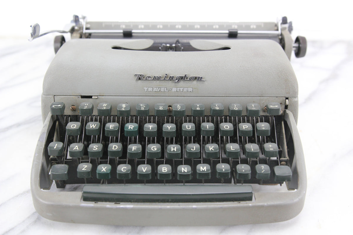 remington typing book