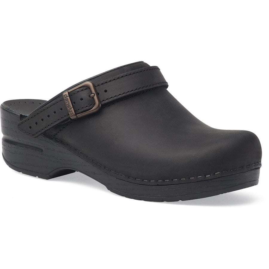 dansko women's ingrid oiled leather clog