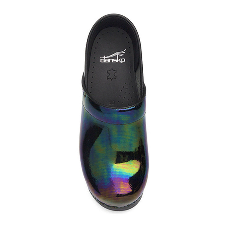 dansko professional patent leather clogs