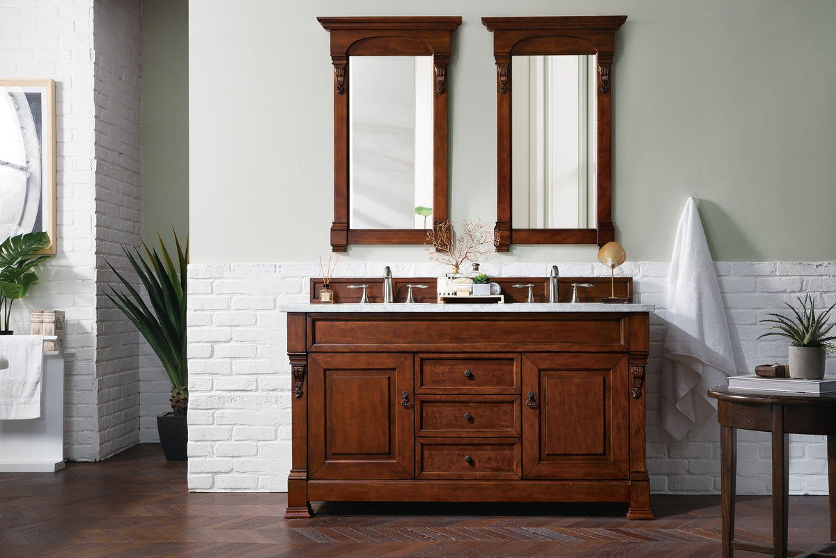 72 Brookfield Double Bathroom Vanity, Antique Black – Vanities Depot