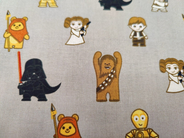 Star Wars Fabric Brown Kawaii Style Cotton Fabric Craft Cotton Boys Fabric Chewy
