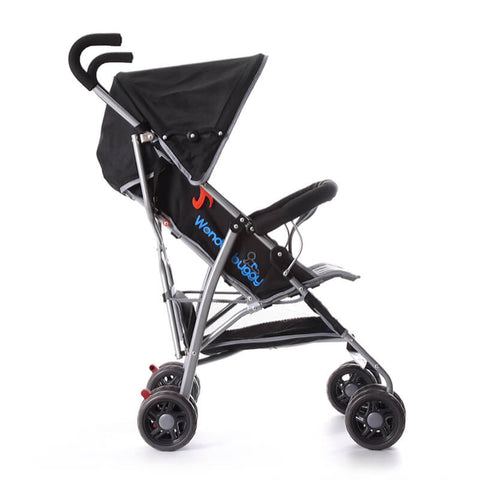 wonder buggy dakota deluxe two position stroller with canopy & storage basket