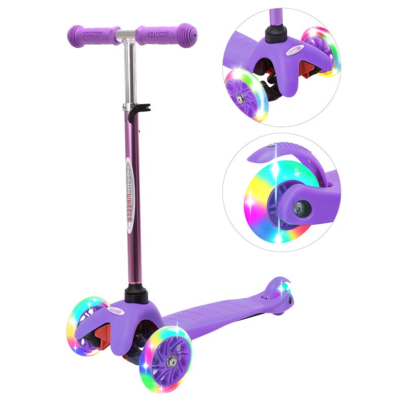 scooters for kids with lights