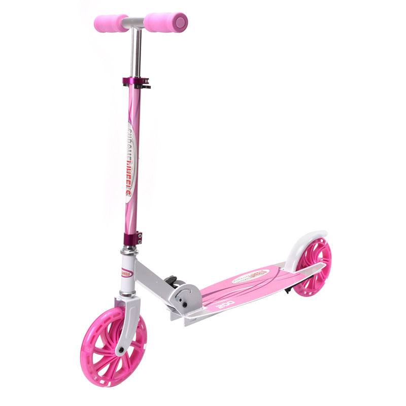 pink 2 wheel scooter