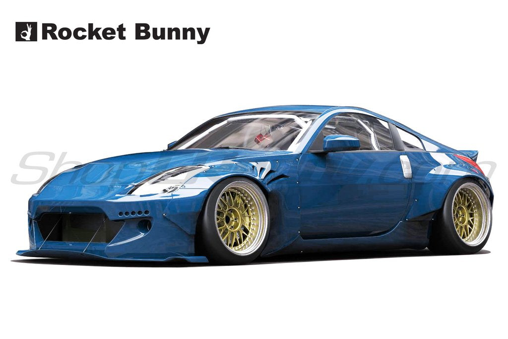 2007 nissan 350z rocket bunny kit