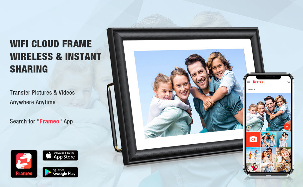 touch screen digital photo frame