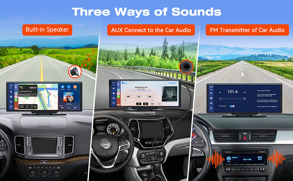 Apple Carplay Screen Audio Car Receiver - Toguard – Toguard camera