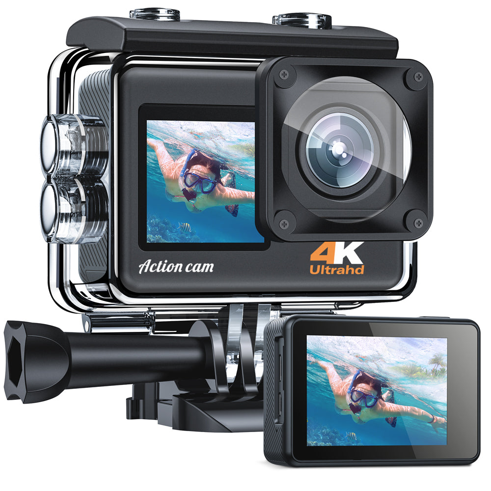 Buy Campark X35 Action 4K 24MP Wi-Fi Underwater Waterproof Camera 2022 – Campark - Focus on