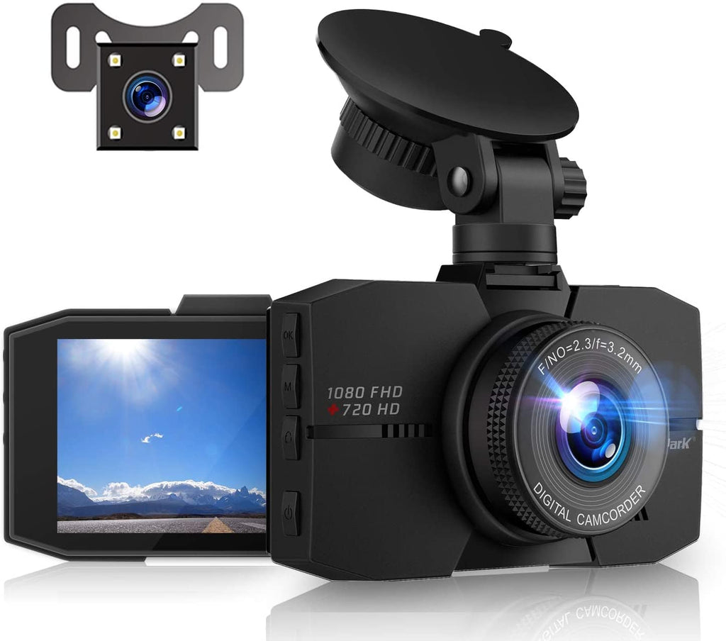 campark-dc02-dash-cam-front-and-rear-full-hd-dual-dashboard-camera-for-cars-with-3-inches-screen