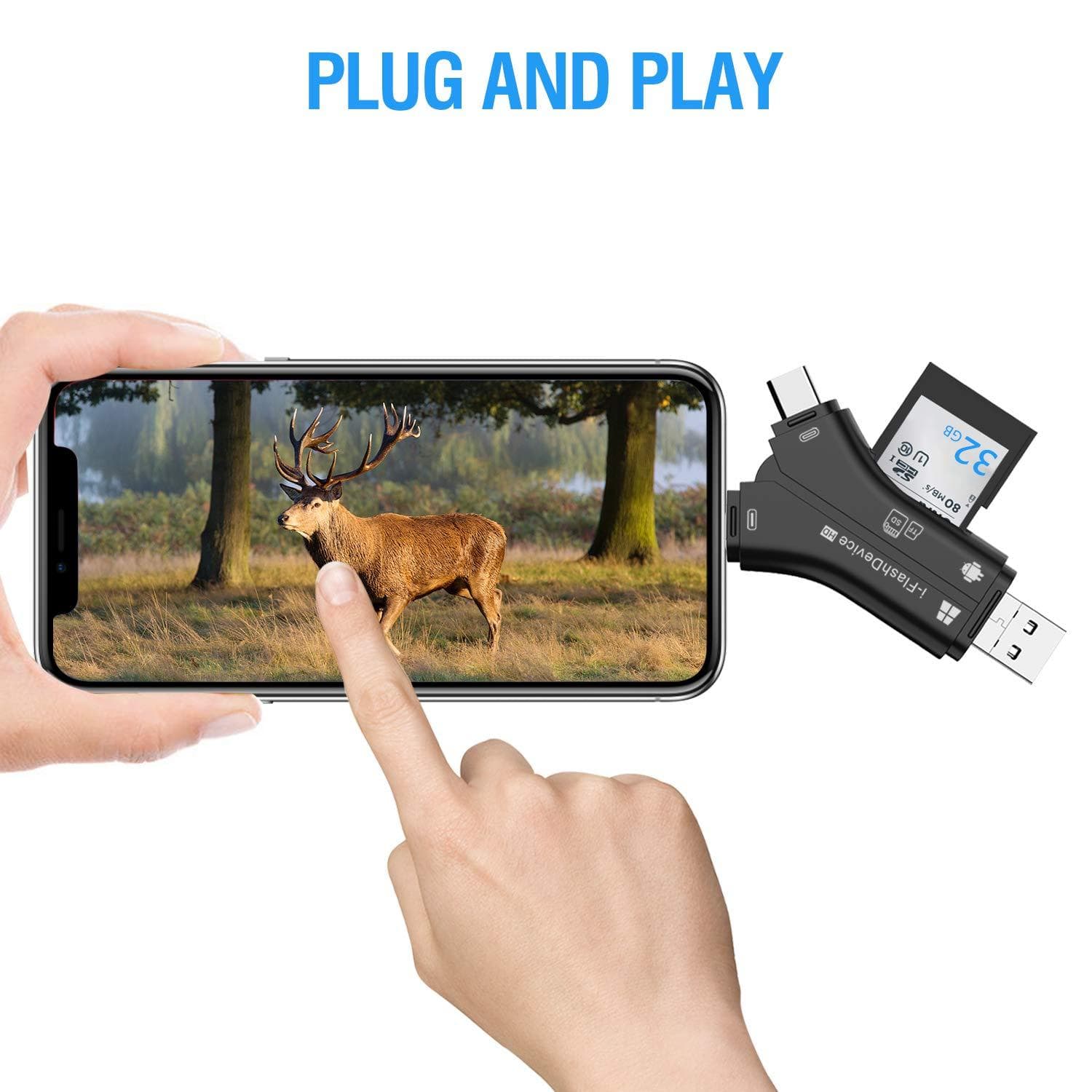 best trailcam card reader for android phone