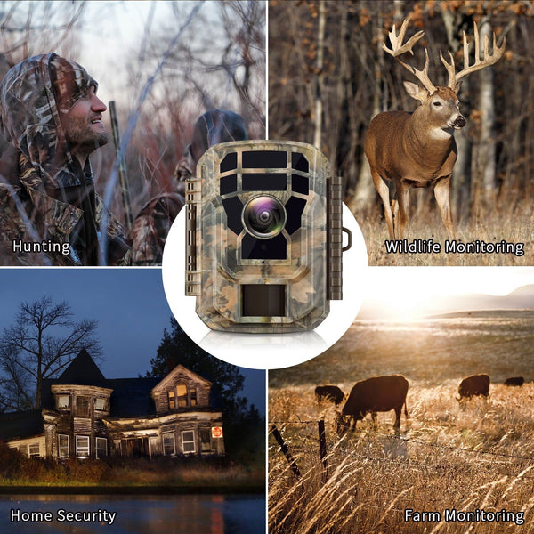 Campark T20 Mini Trail Camera-16MP 1080P HD Trail Game Camera Waterpro