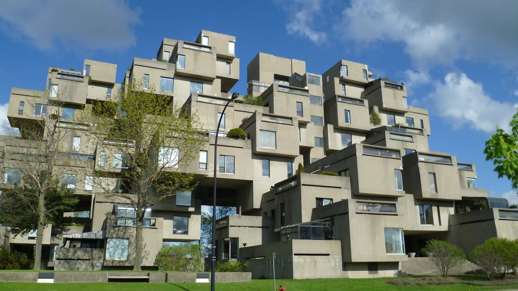 Habitat 67, Montreal Moshe Safdie, Completed in 1967