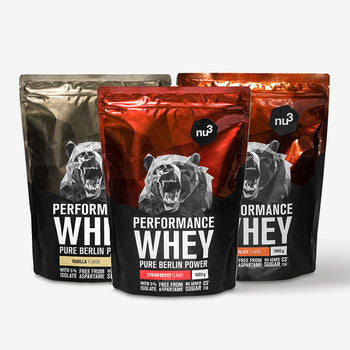 nu3 Performance Whey Protein Trio