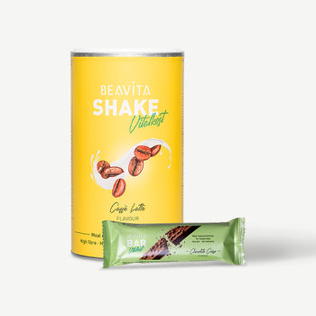 BEAVITA Probierpaket: Diät-Shake + Riegel