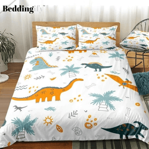 3d Scary Dinosaur Bedding Set Beddingify