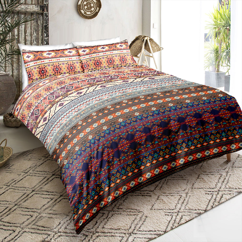 Indian inspired - Native American Aztec Bedding Set - Beddingify