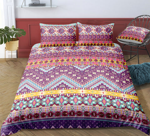 Indian inspired - Navajo Aztec Bedding Set | Beddingify