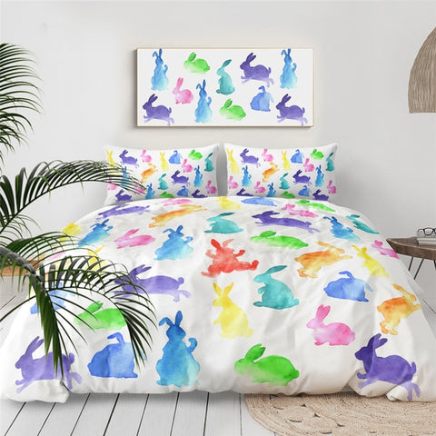 Image of Rabbit Bedding Set for Kids - Beddingify