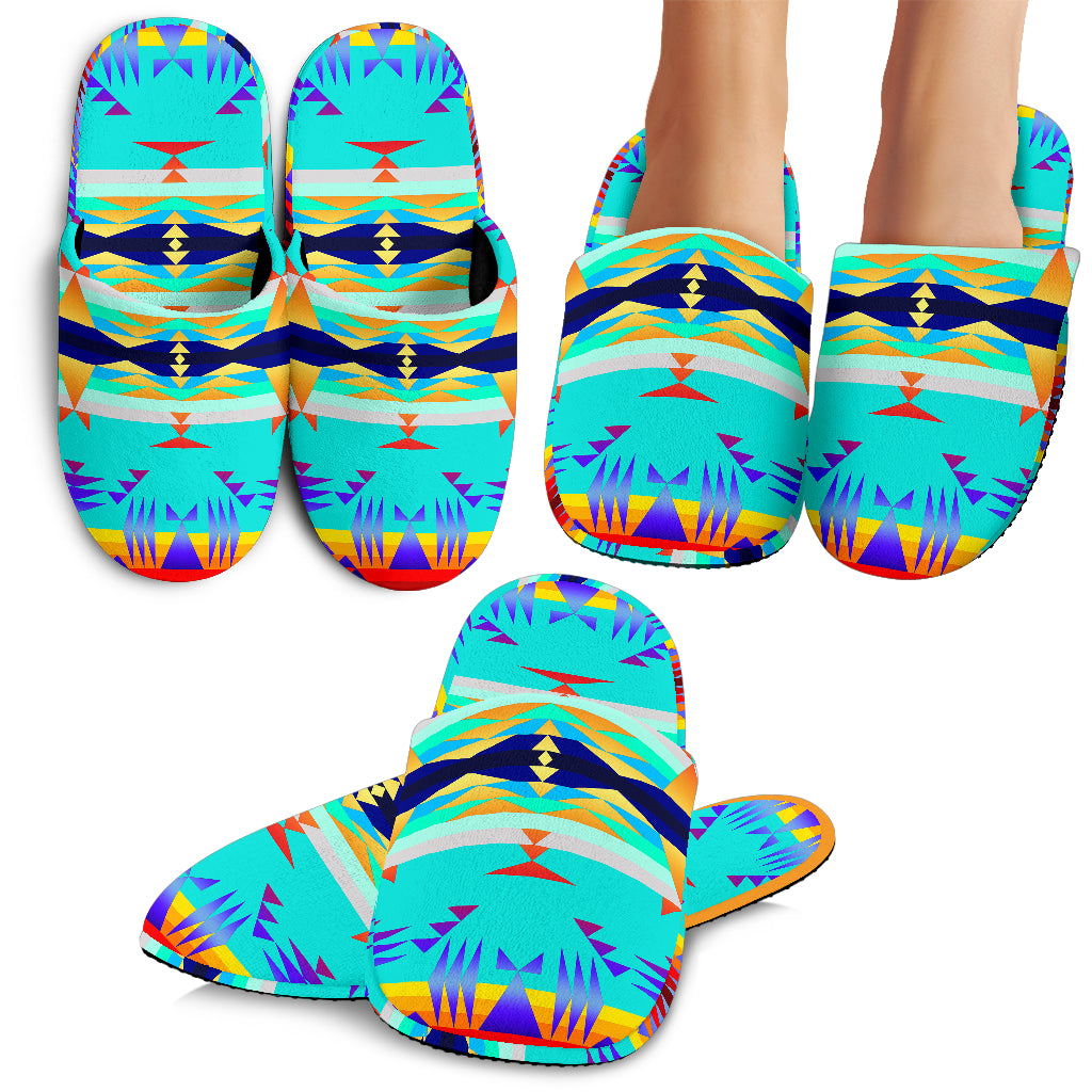 Mountains Fire Slippers – This is iT Original