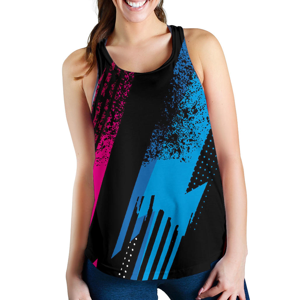 Colorful Racing Style Women's Racerback Tank – This is iT Original