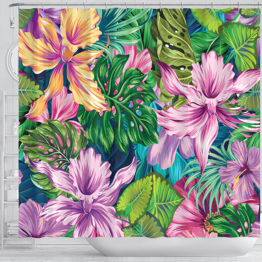 Tropical Orchid Shower Curtain – This is iT Original