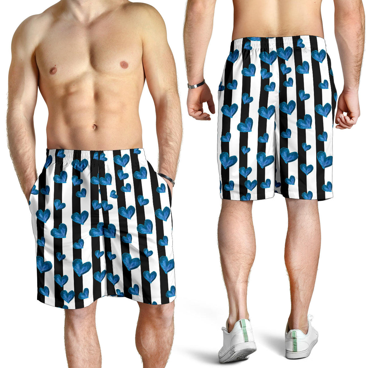 Blue Hearts Men's Shorts – This is iT Original