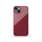 Red Lines Phone Case