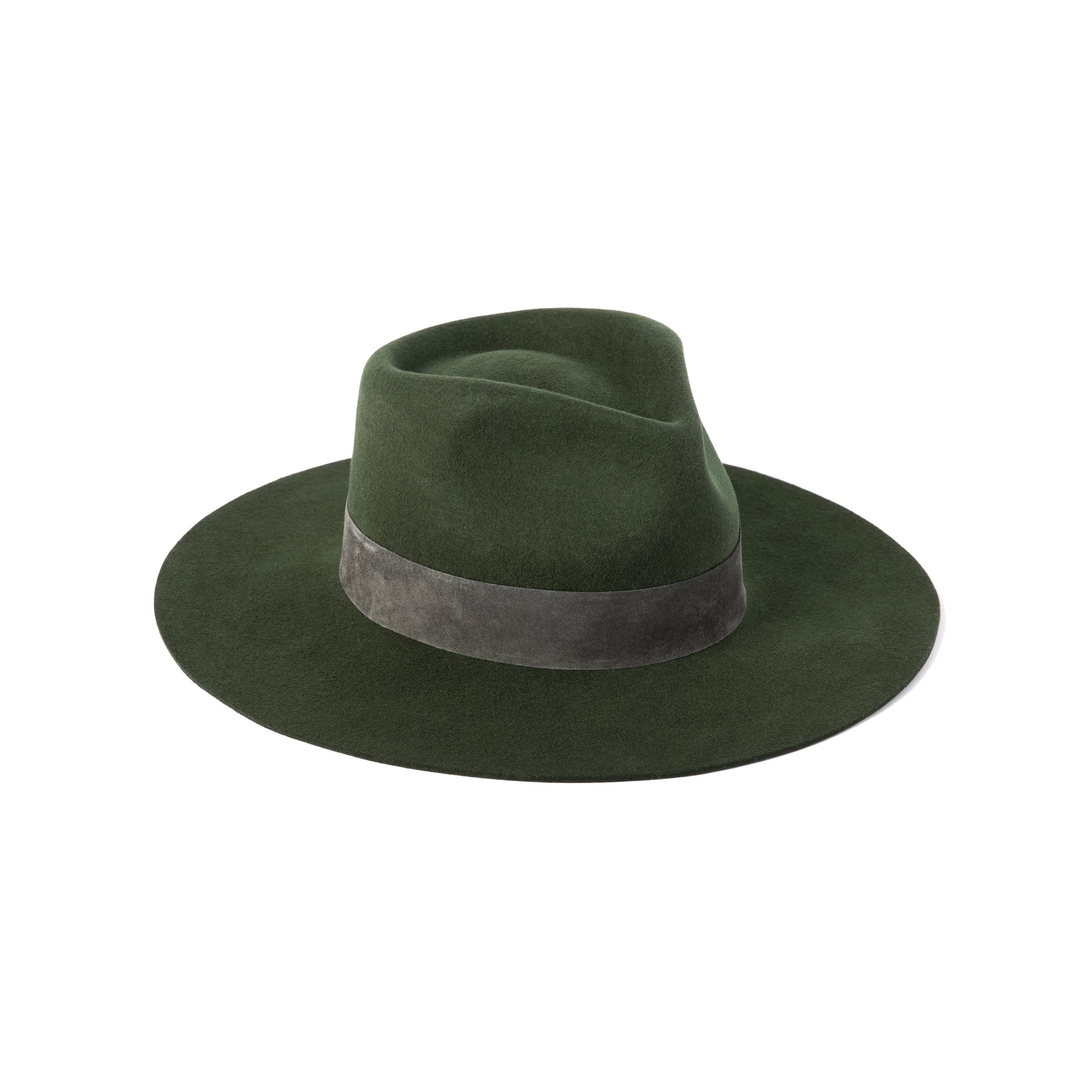 forest green fedora hat