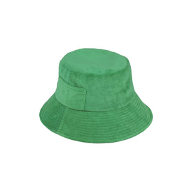 Wave Bucket Cotton Bucket Hat in Green - Lack of Color US