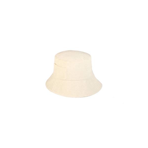 Kids Wave Bucket - Cotton Bucket Hat in Yellow | Lack of Color US