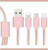 Pink Pure 3in1 Phone Cable