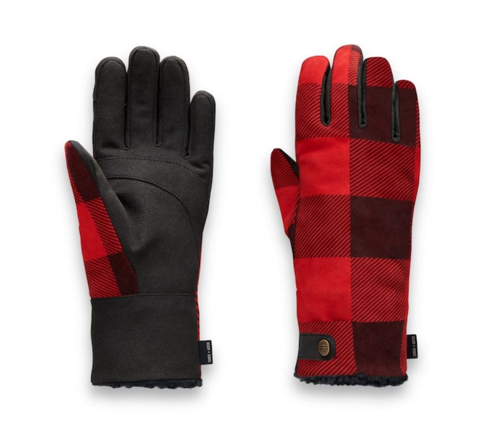 HarleyDavidson® Women's Buffalo Plaid Gloves HD® of Santa Clarita