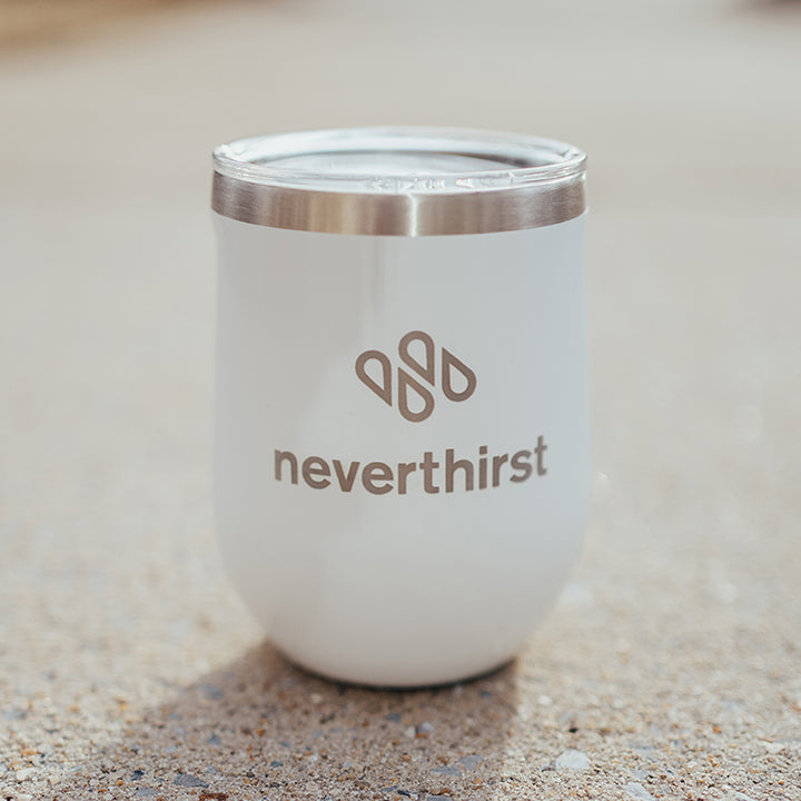 neverthirst 30oz YETI White Tumbler