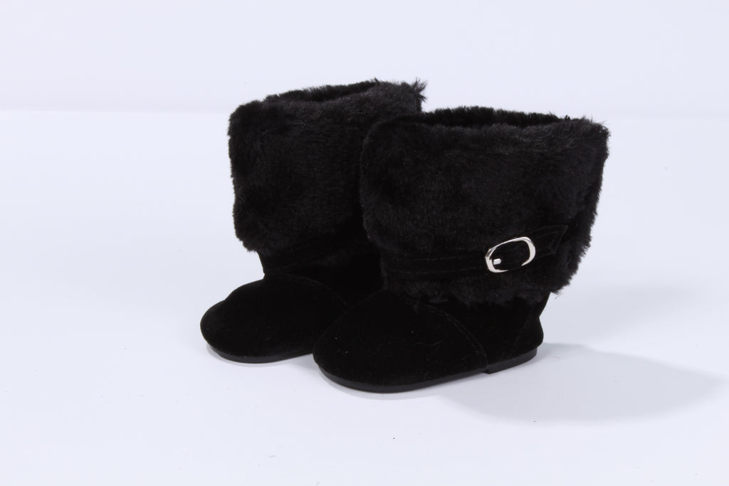 fur top boots