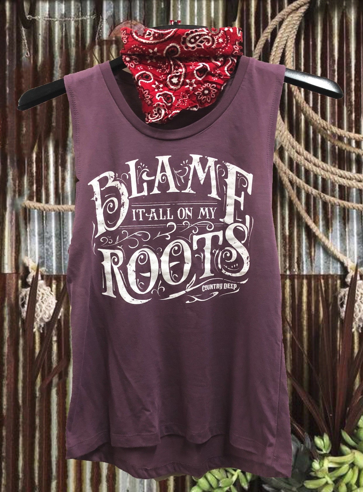 blame it on my roots shirt