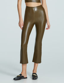 Commando faux leather flared leggings in black Commando Размер: M