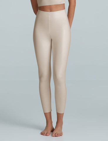 Commando Snake-print Sequined Stretch-jersey Leggings in Natural