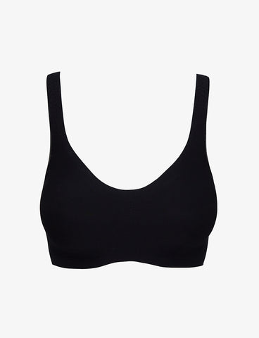 Commando Butter Comfy Racerback Bralette - BRA233 (Large, Midnight) at   Women's Clothing store