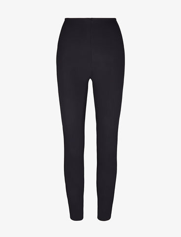 AEKO Women's Thick Yoga Soft Cotton Blend High Waist Workout Leggings with Tummy  Control Compression (S/M USA 2-6, Black-Navy) : : Clothing, Shoes  & Accessories