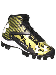 boys gold baseball cleats