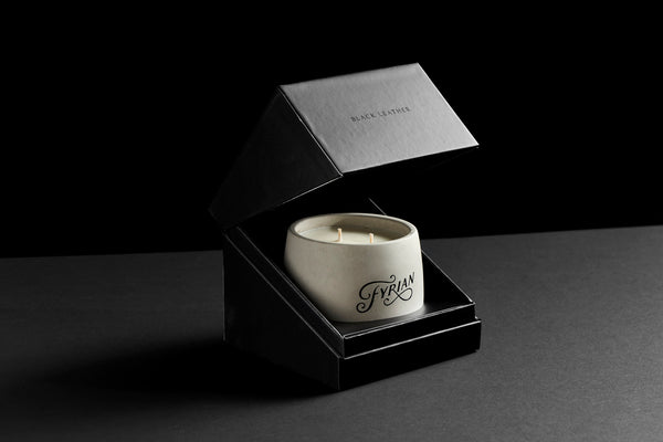 Fyrian candle packaging premium