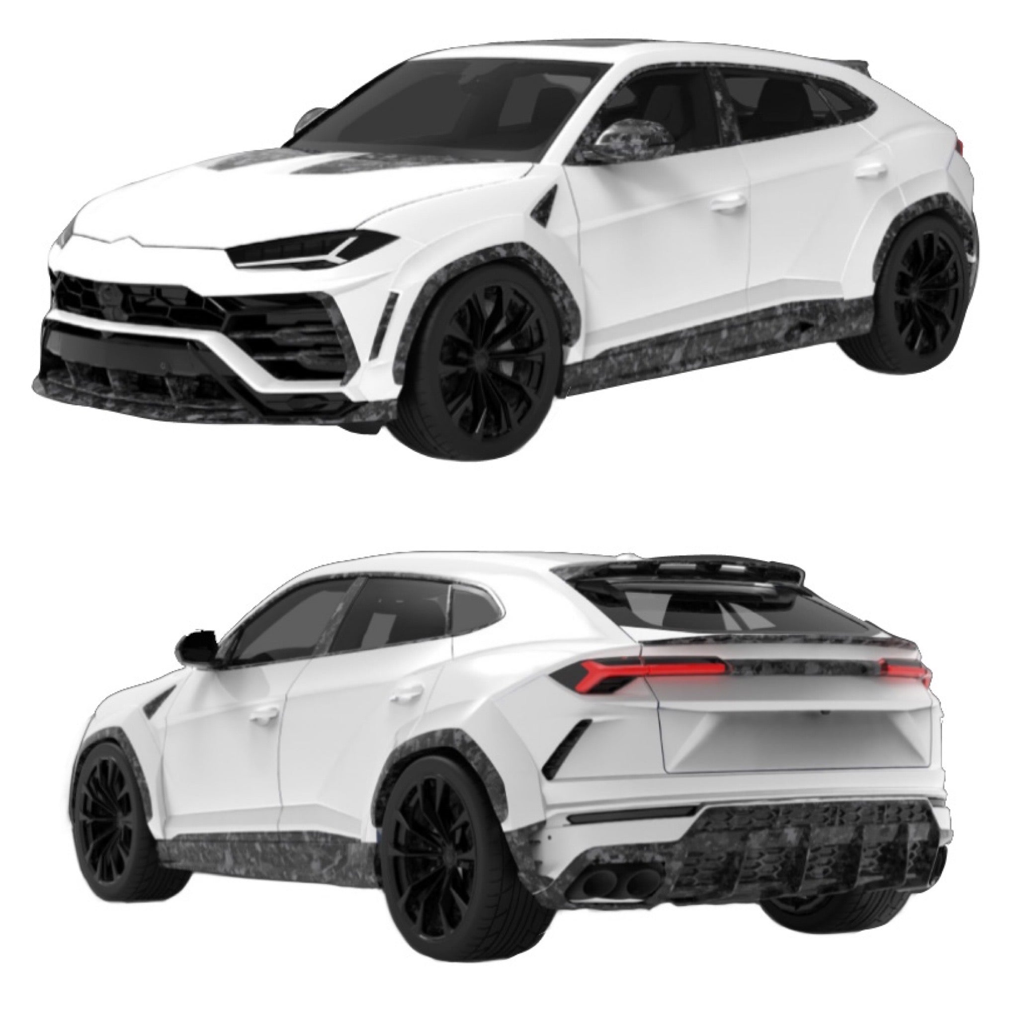 1016 Industries Lamborghini Urus Vision Base Widebody Kit