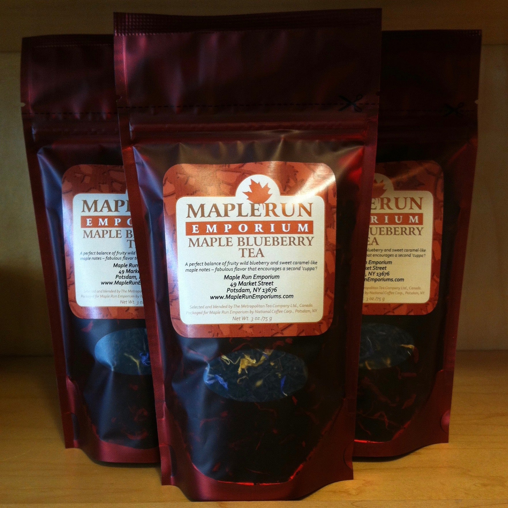 Maple Blueberry Tea - Maple Run Emporium - Blueberry Muffin Tea