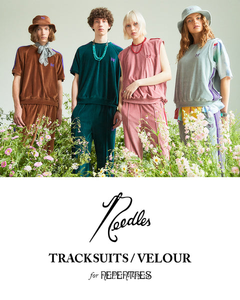 SPECIAL RELEASE] NEEDLES - NEPENTHES EXCLUSIVE VELOUR TRACK SERIES