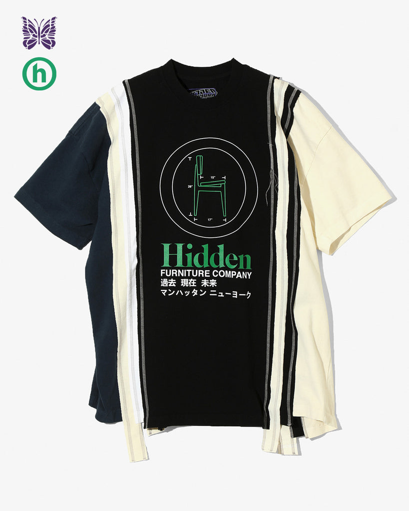 ブティック hidden ny needlesコラボリメイクTシャツ