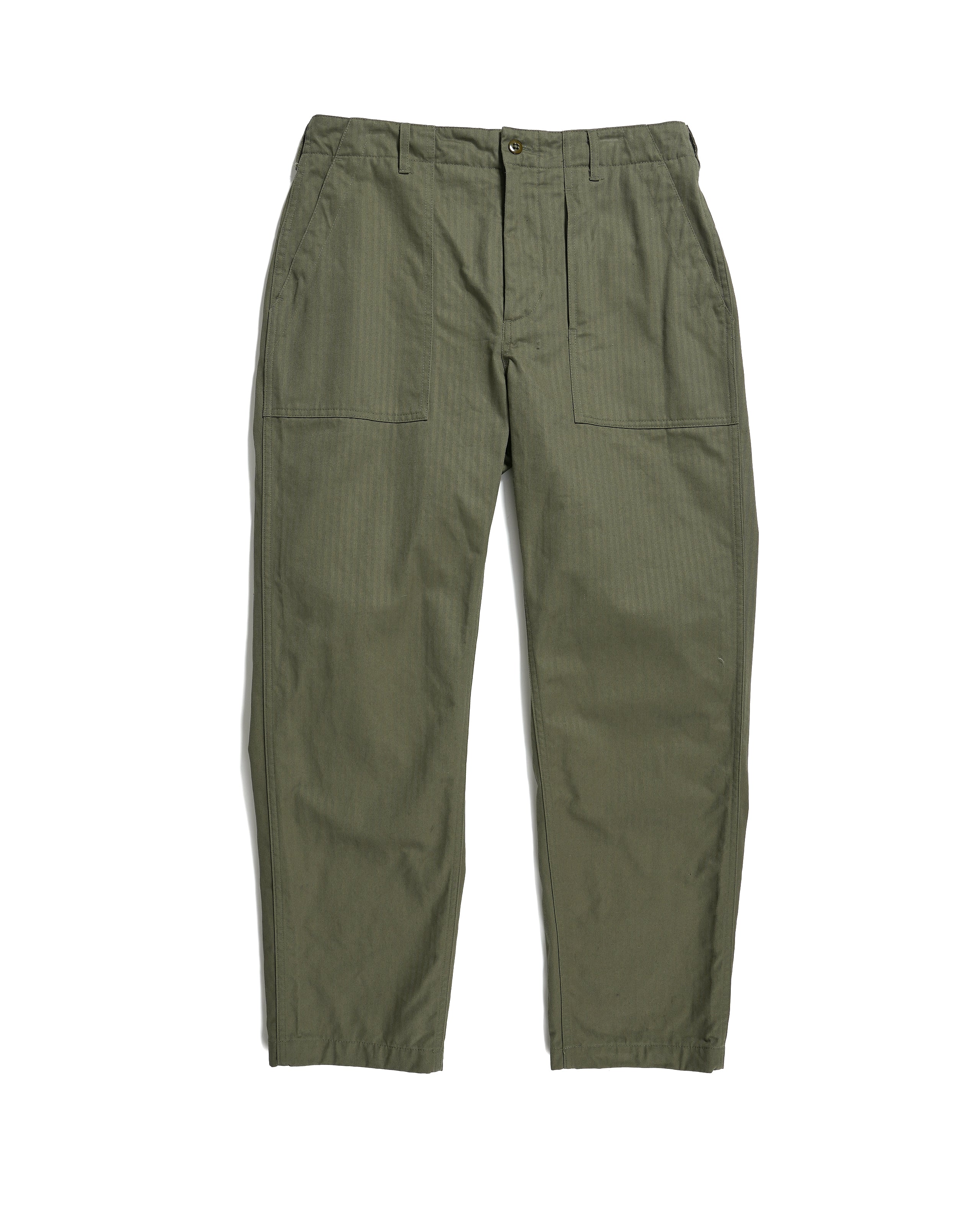 TENDERLOIN FATIGUE TROUSERS OLIVE | nate-hospital.com