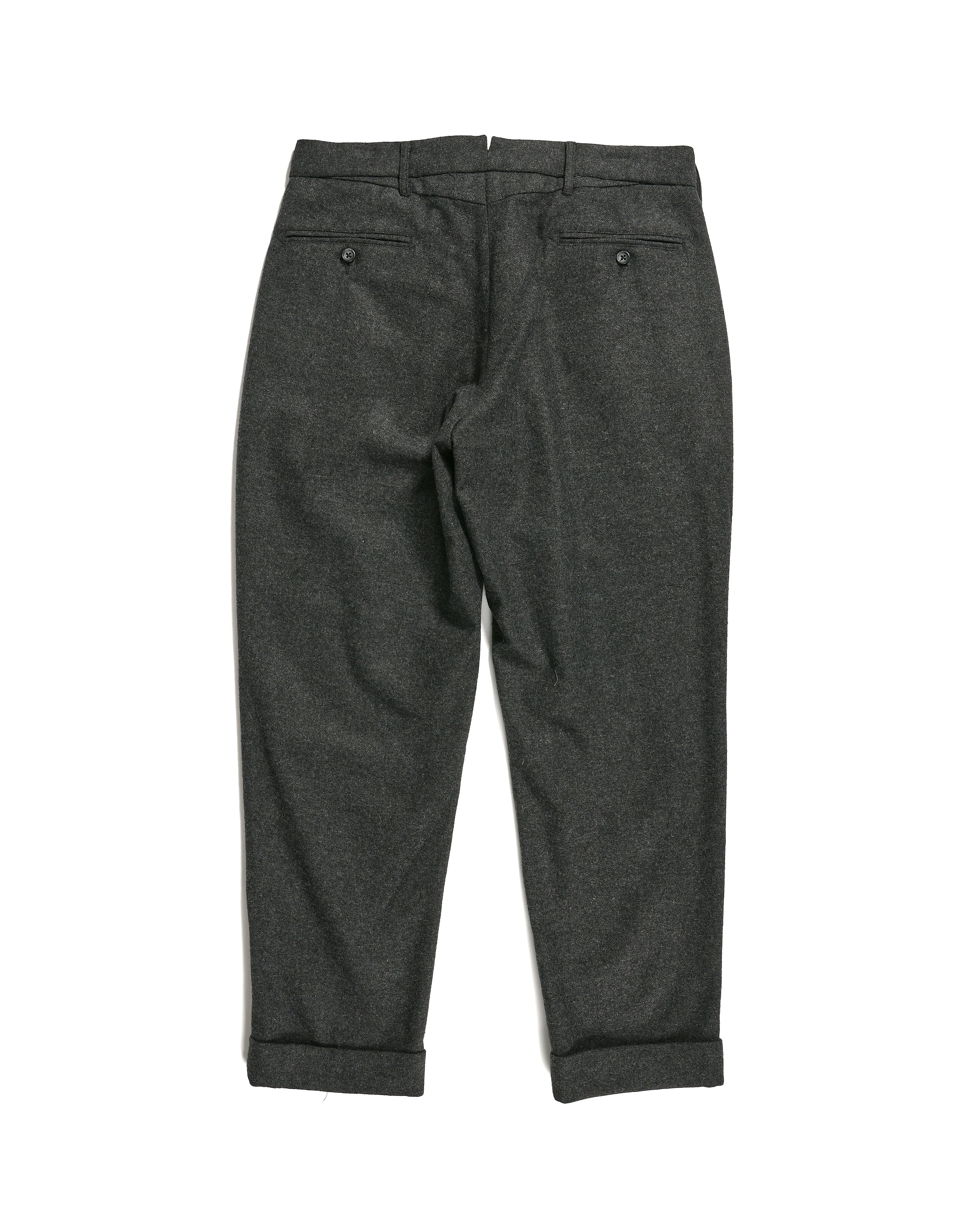 Andover Pant - Grey Poly Wool Herringbone | Nepenthes New York