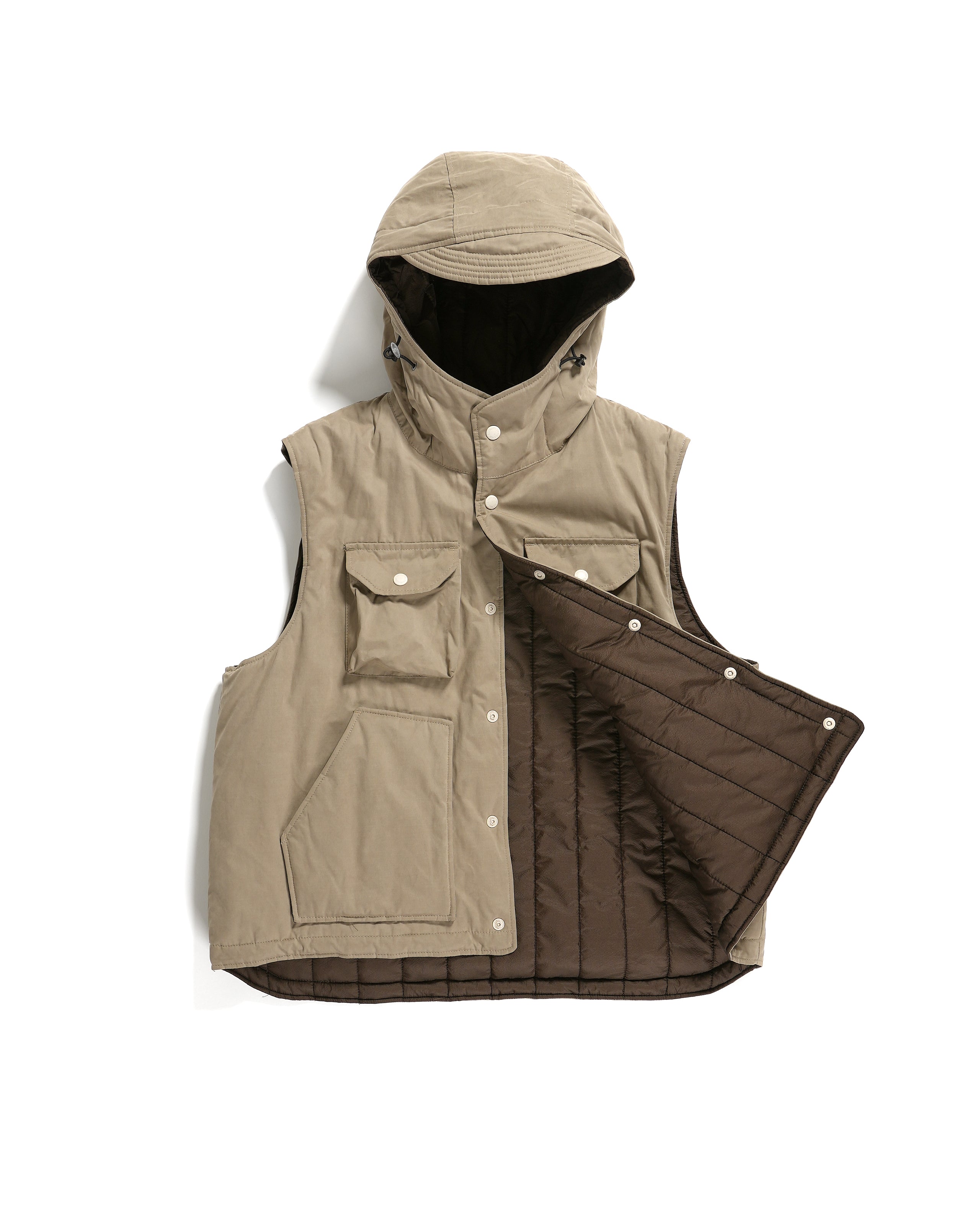 Field Vest - Olive New Nepenthes Coated York | Cloth PC