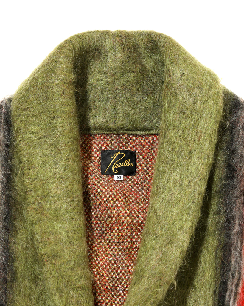 NEEDLES HIDDEN MOHAIR SHAWL CARDIGAN-